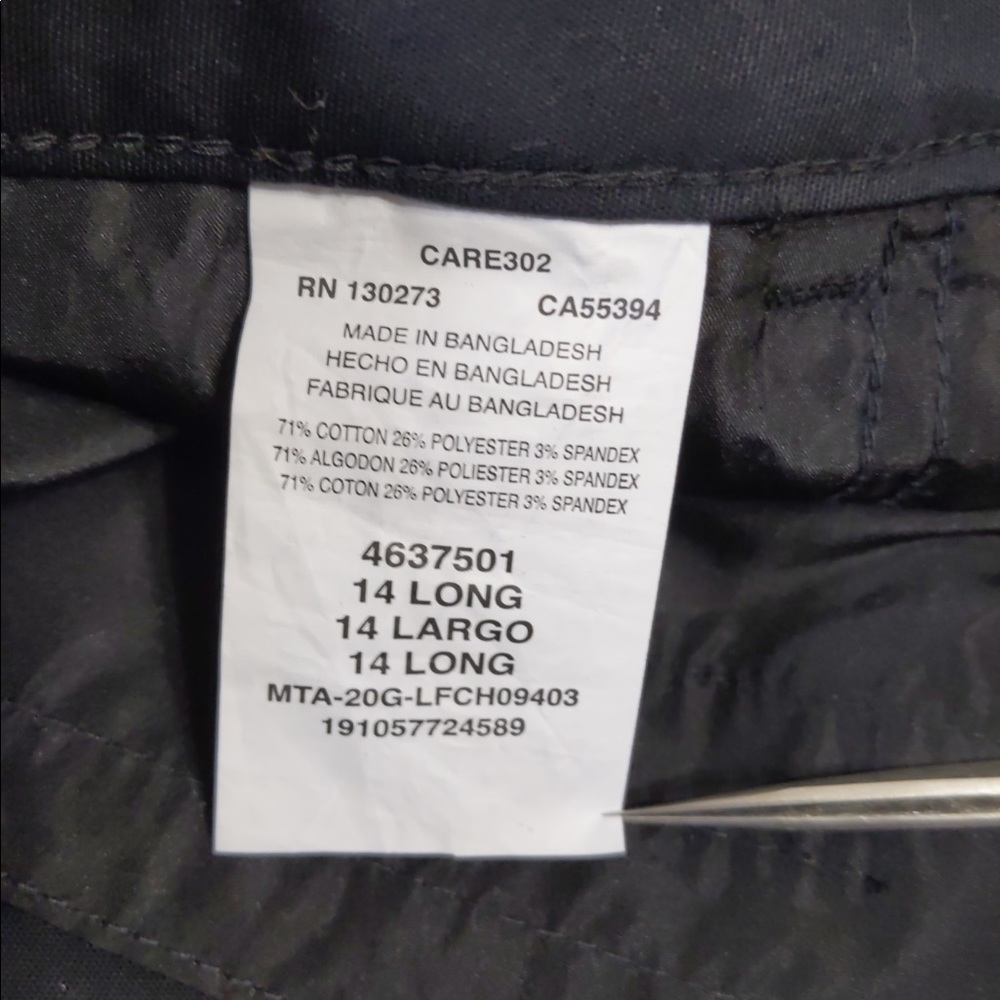 Lee Wrinkle Resistant Straight LegPant - Picture 8 of 9